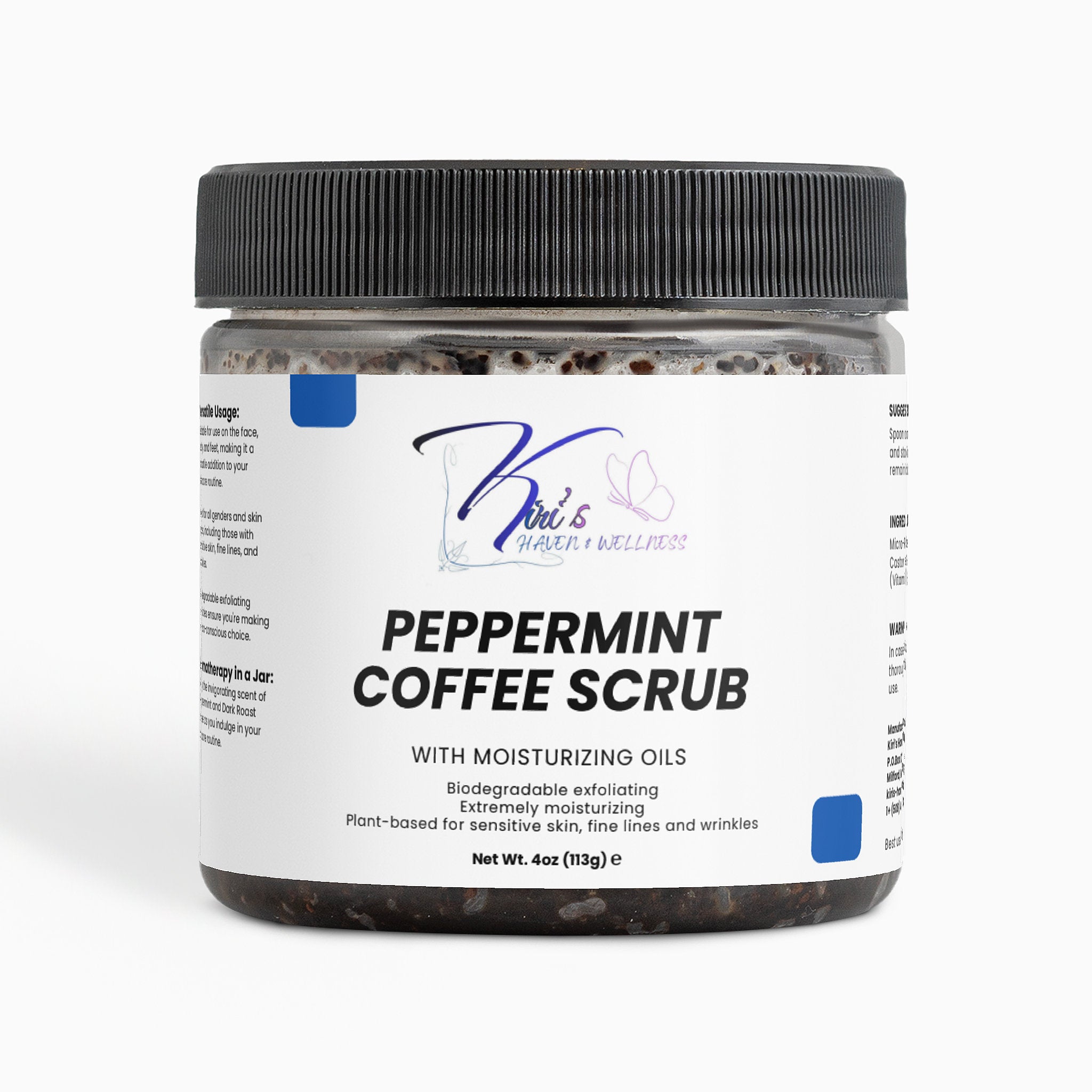 Peppermint Coffee Scrub